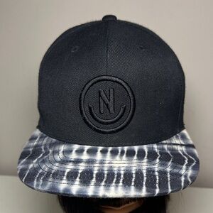 Neff SnapBack Black and White Tie-Dye Cap